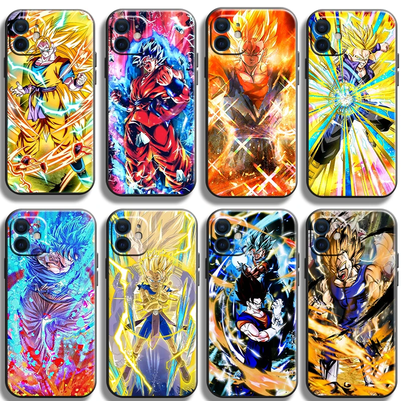 

Japan Anime Dragon Ball Funda Phone Case For iPhone 11 13 12 Pro Max 12 13 Mini X XR XS MAX SE 2020 7 8 6s Plus Celular TPU