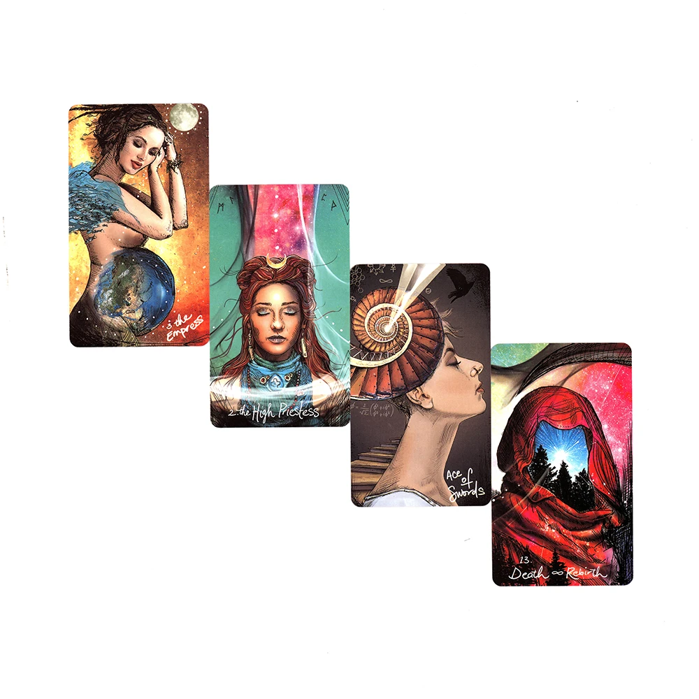 

A 2022 High Quality Factory Made Hot Sell New Light Tarot Cards for Beginners PDF Guidebook Wholesale Support