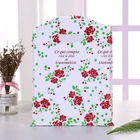 50 шт., пластиковые пакеты для ювелирных изделий, 20 х26 см