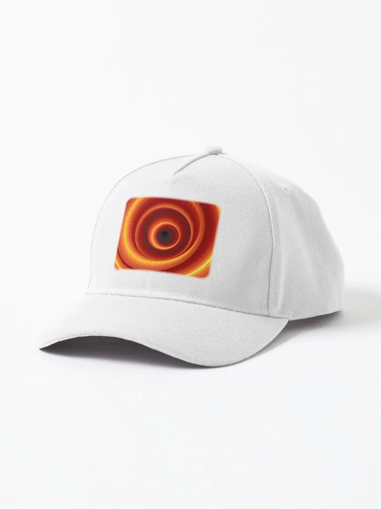 

Hypnotic Orange Vertigo Hole Cap closed caps Man hat edgerunners bag Cap