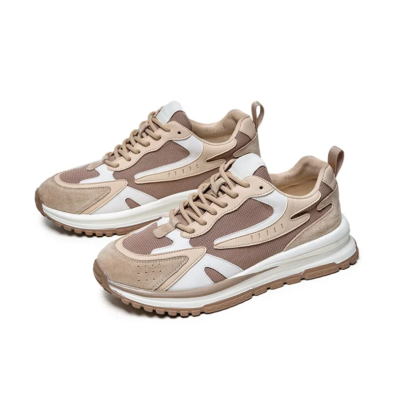 

Designer Men Leisure Sport Shoes Fashion British Mesh Breathable Platform Casual Platform Younger Zapatos Unisex 37-44 ERRFC