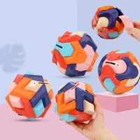 creative ball jigsaw toy assembled ball early education deformation puzzle piggy bank toy