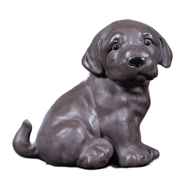 

Фигурки из фиолетовой глины Лабрадор