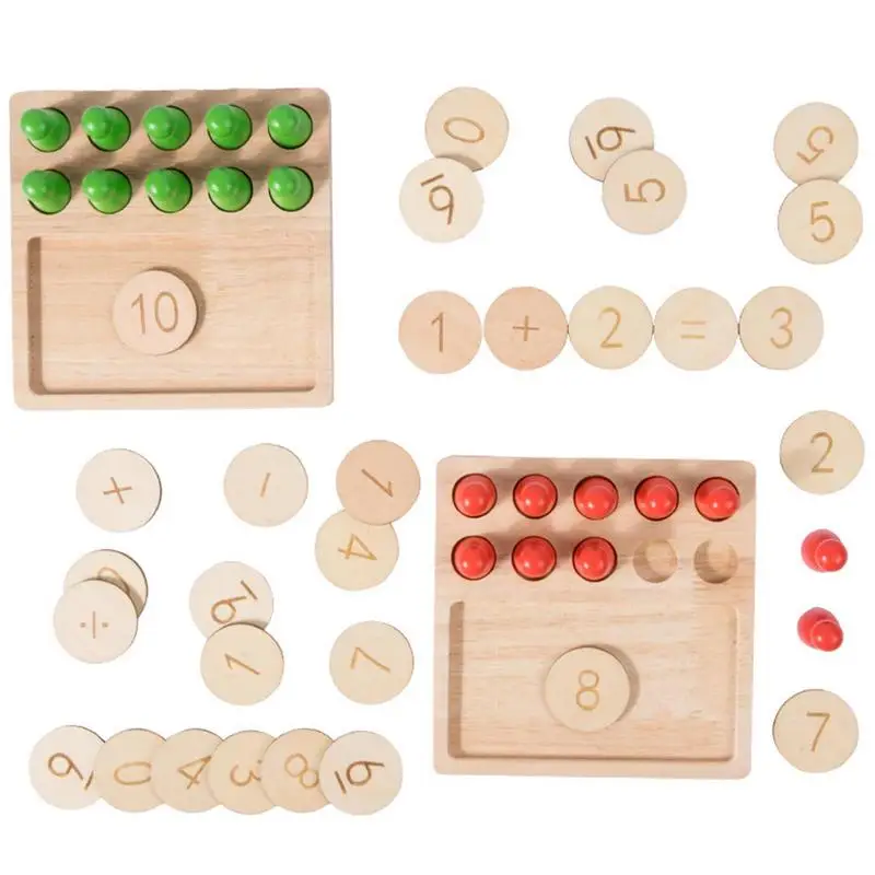 

Montessori Math Toys Number Math Toys For Kids Kid Sensory And Educational Toy Fun And Colorful For Kids Boys Toddler And Child