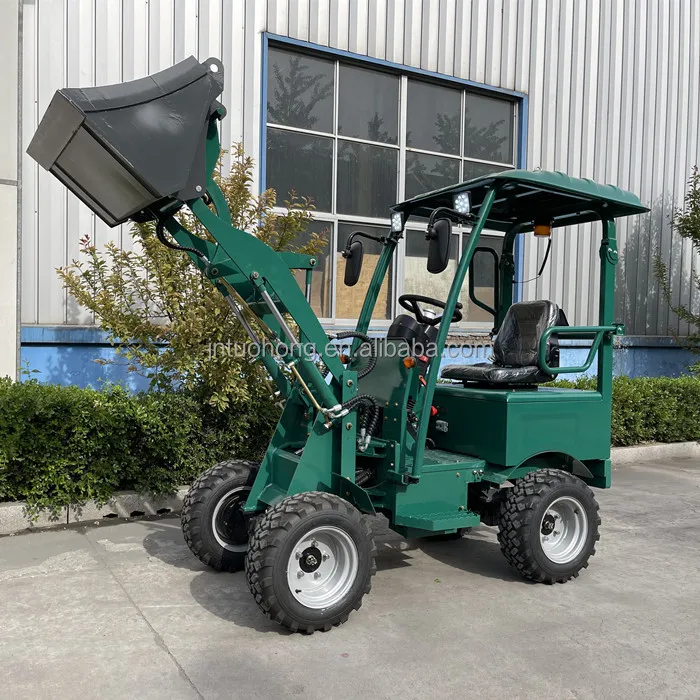 Четырехколесный электрический погрузчик TH04D 0 4 тонны многофункциональный