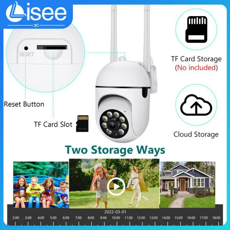 

Motion Detection Wireless Security Camera Support Alexa Ggogle Ptz Ip Camera Night Vision Ai Human Tracking Cctv Mini Camera