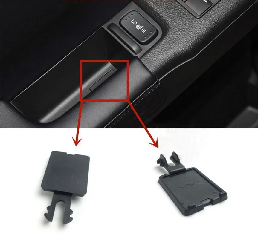 

For Odyssey 2015-2022 Front door inner handle rubber pad Interior handle decorative screw cover