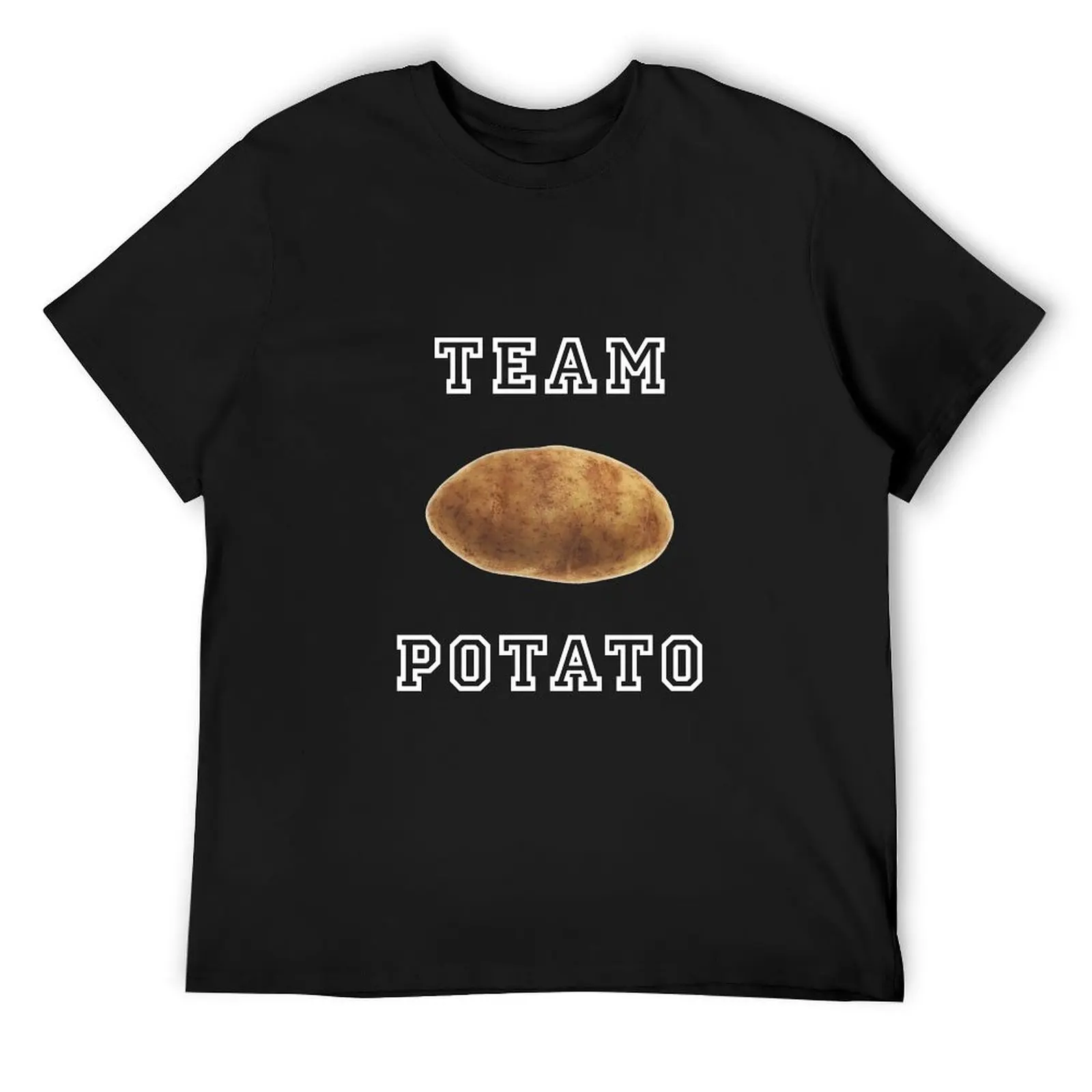 Футболка Team Potato необходимая футболка на заказ футболки с аниме одежда в стиле
