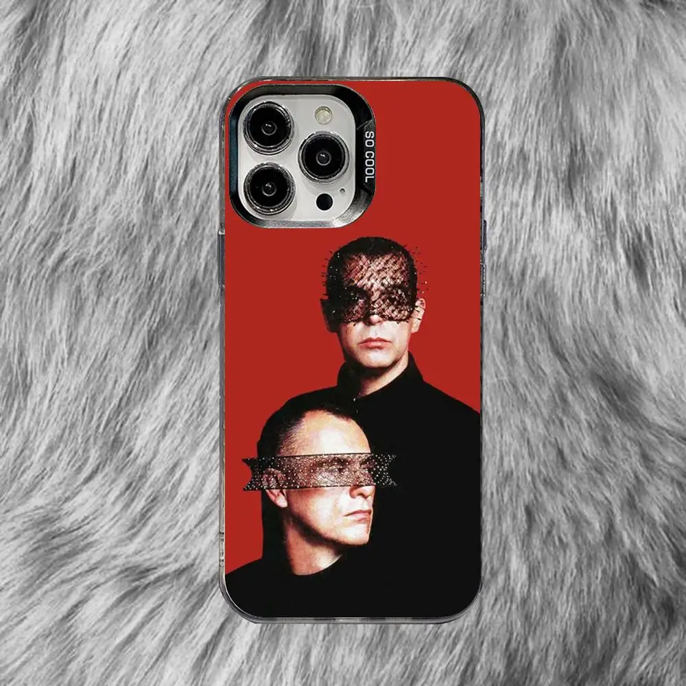 Фото Чехол для телефона Band Pet S-Shop Boys для iPhone 15,16,17,13,14,11,12,Pro,Max,Plus,E,Air,Mini, серый матовый, противоударный №4