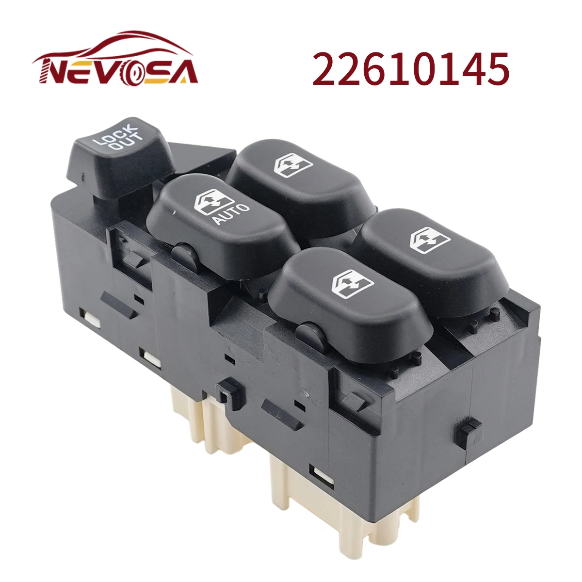 

22610145 For Chevrolet Cavalier Pontiac Sunfire Malibu Electric Power Auto Window Lifter Master Switch Regulator Button
