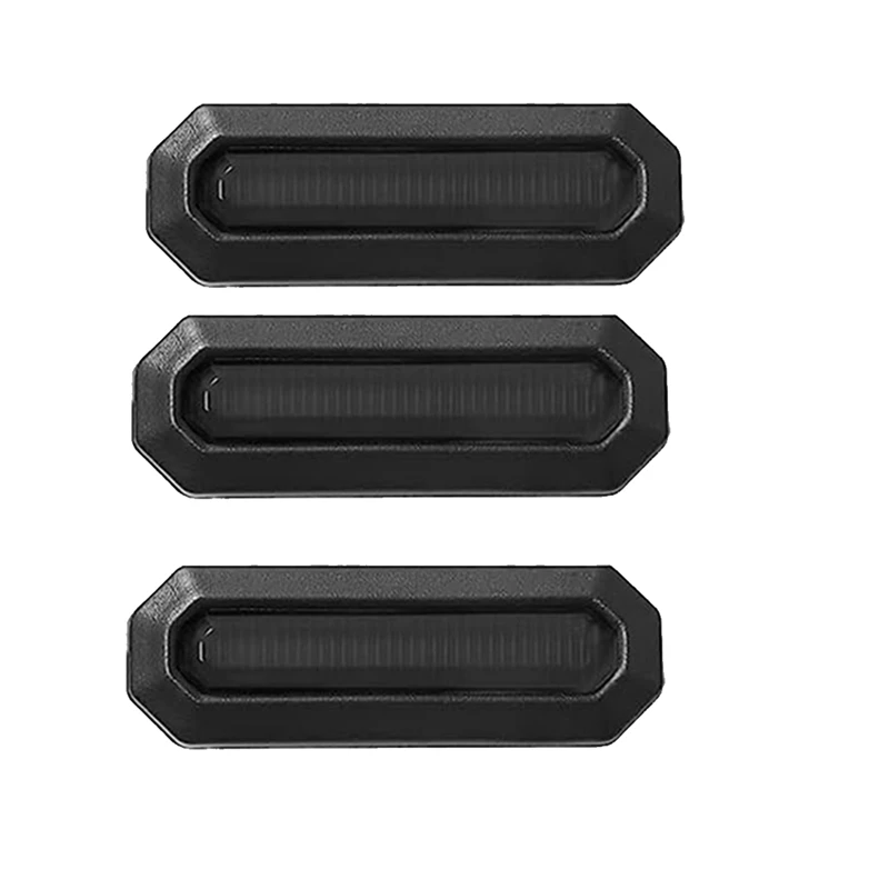 Светодиодный фары решетки радиатора для Ford Bronco 2021 2022 2023-дверные дымчатые черные