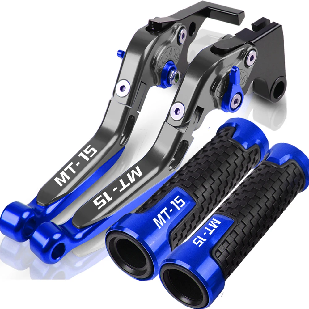 Фото Для YAMAHA MT15 MT 15 MSLAZ Z150 2005-2019 2018 2017 2016 мотоциклетные Регулируемые рычаги тормозной муфты 22 мм ручки руля №3