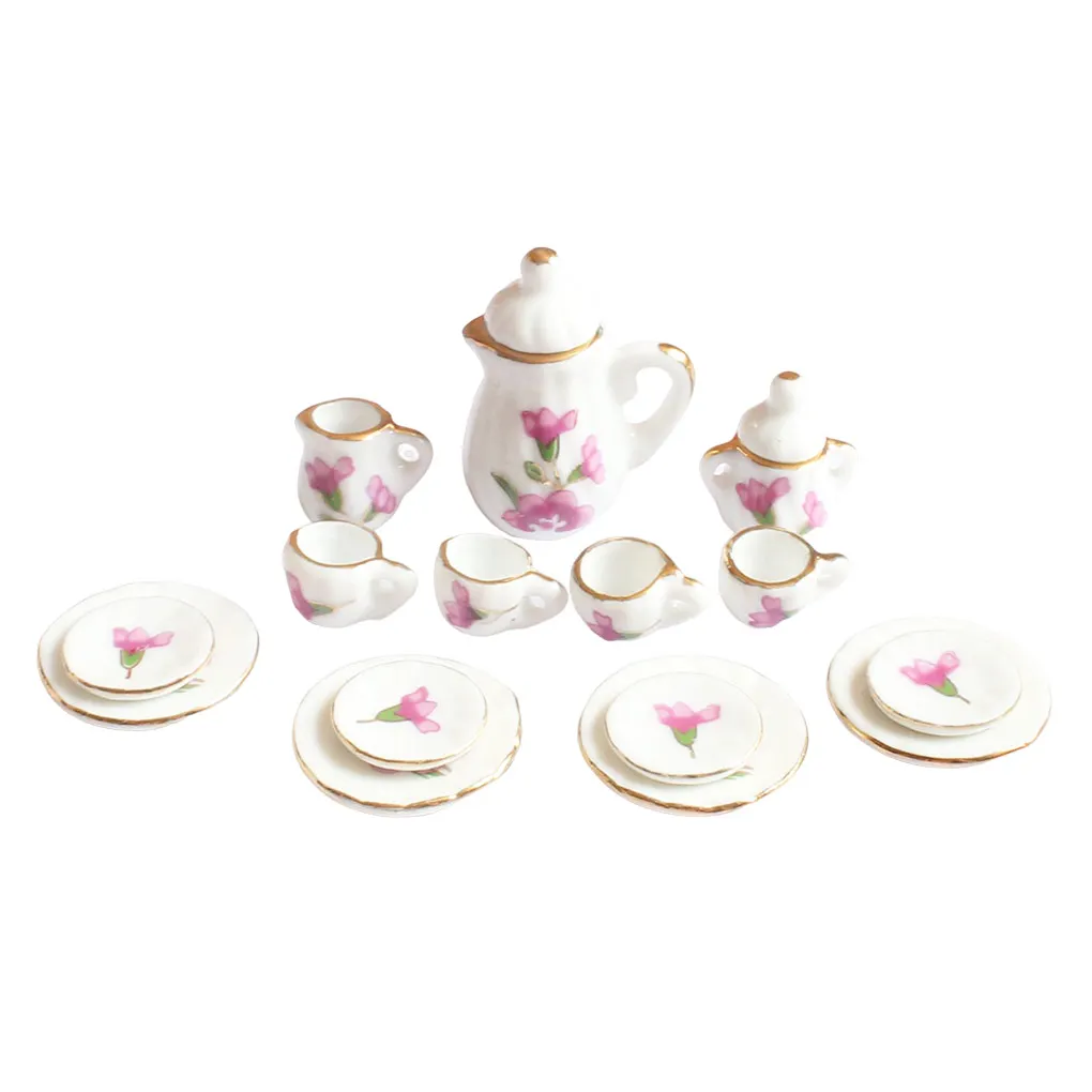 Accessory Teapot Model Kitchen Ornament Ceramic Dinnerware K