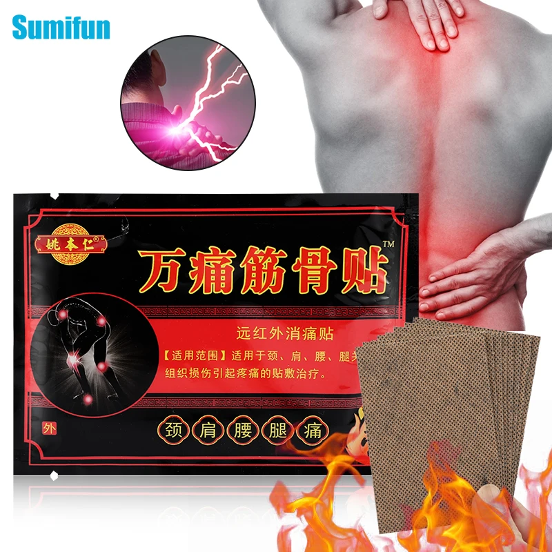 

8pcs Wantong muscle and bone paste Arthritis Rheumatism Joint Muscle Stickers neck waist and leg pain relief Health Care Stick