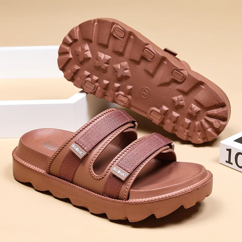 

Summer Women Slippers EVA Sandals Platform Thick Sole Shoe Light Clogs Beach Quick Drying Flats New Casual Shoes For Female