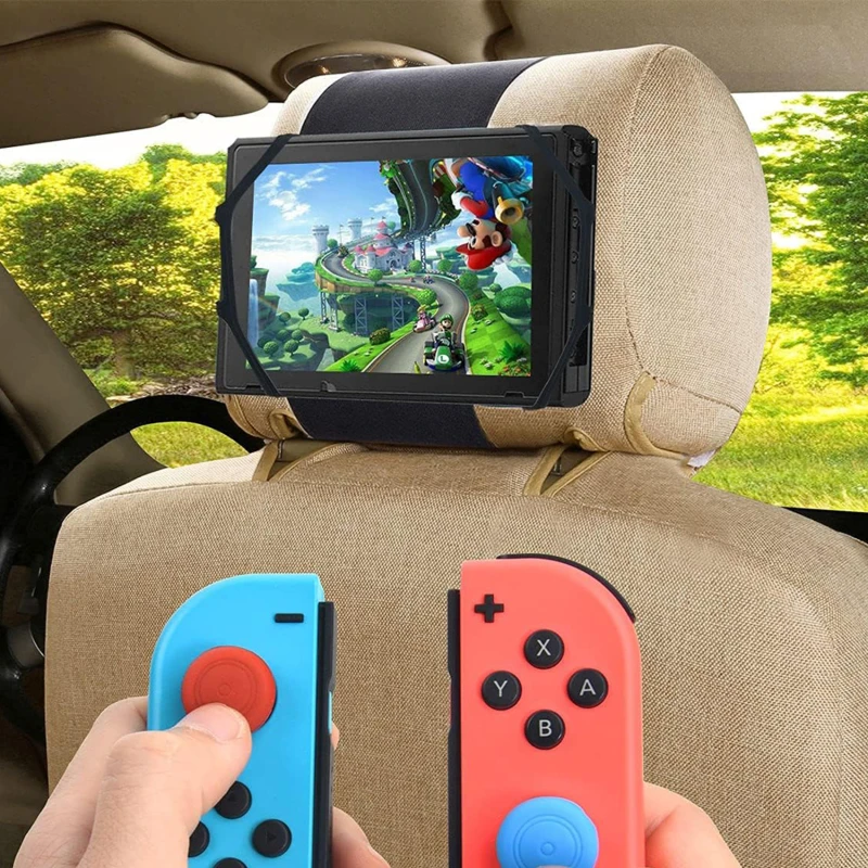 

Регулируемый держатель для подголовника автомобиля, растягивающийся силиконовый чехол, кронштейн, заднее сиденье автомобиля, универсальный для Ipad, планшетов, телефонов