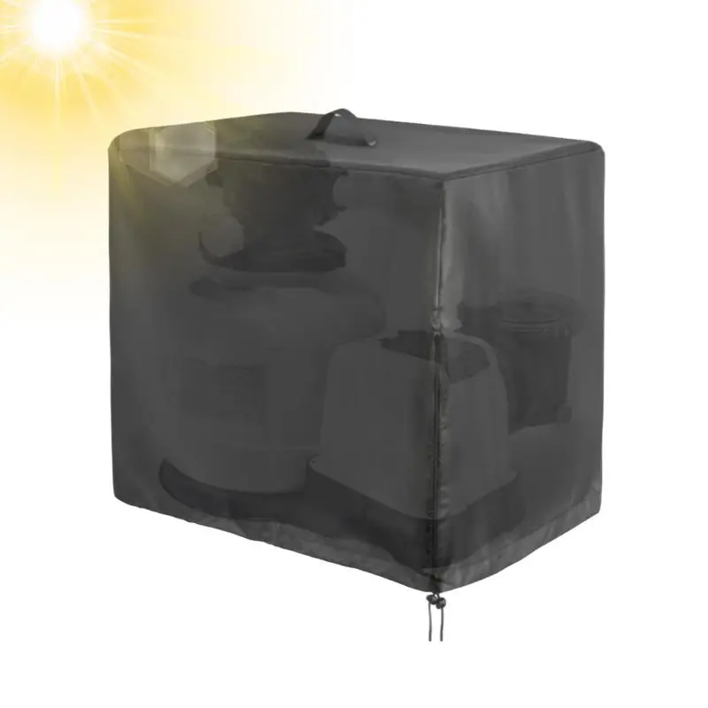 Водонепроницаемый фильтр для песка чехол фильтра фототкань ткань Оксфорд черный