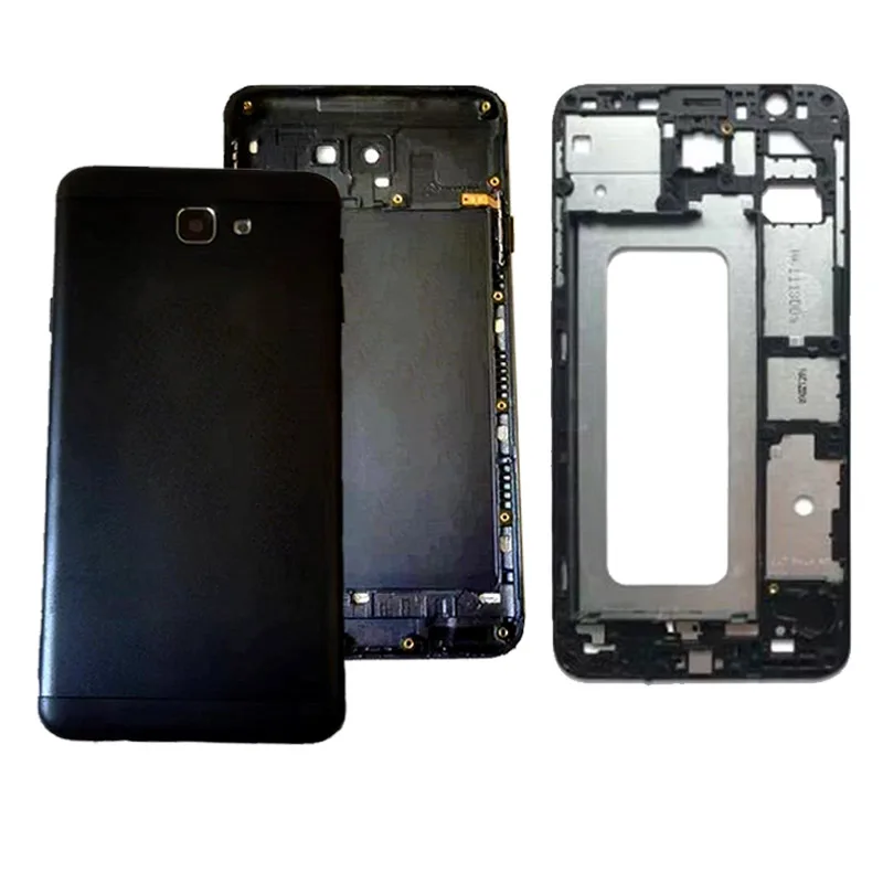 Для Samsung J5 J7 2017 J530 J730 Prime G570 G610 задний корпус + средняя рамка Передняя Шасси задняя
