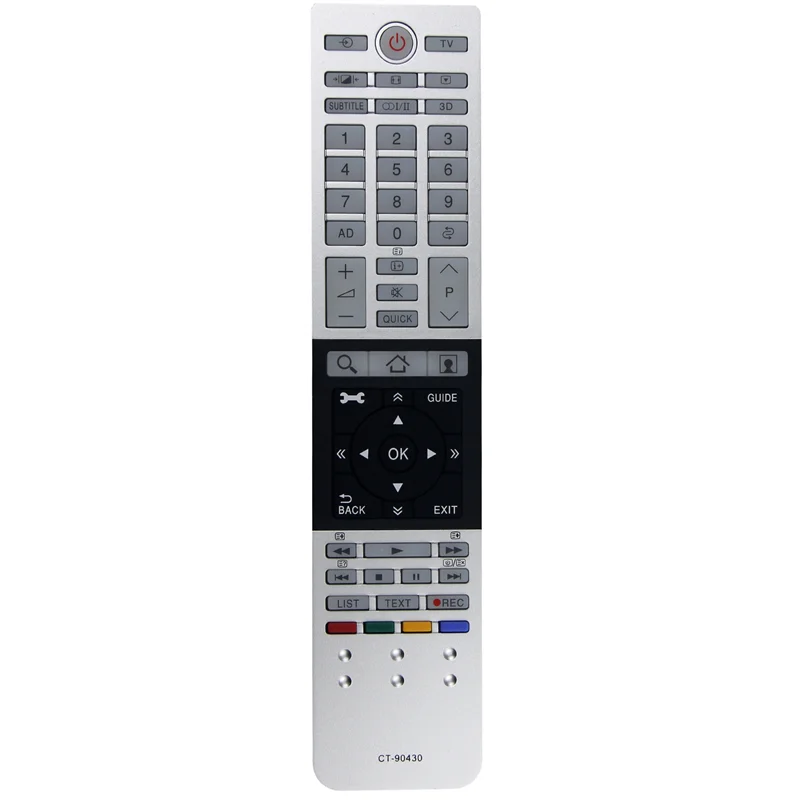 Фото Заменить CT 90430 пульт дистанционного управления для Toshiba 4K Ultra HD TV HD Smart TV №1