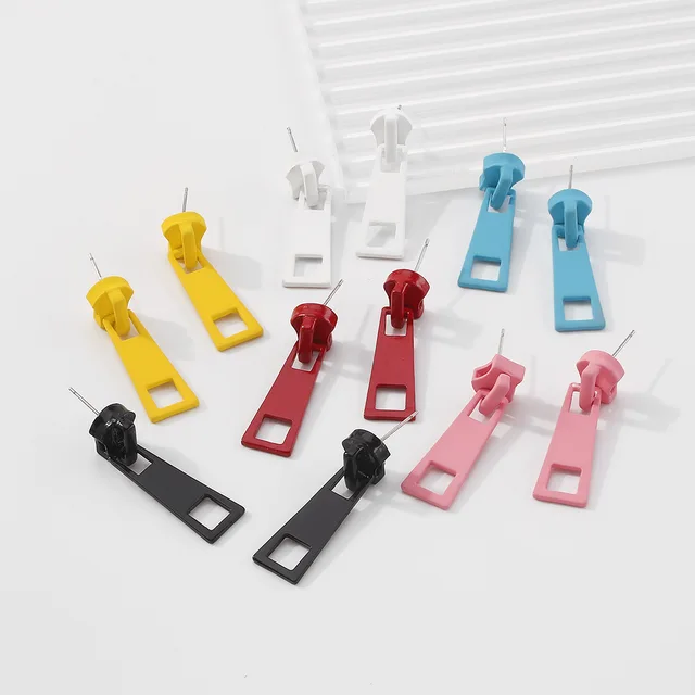 Zipper Stud Earrings 2