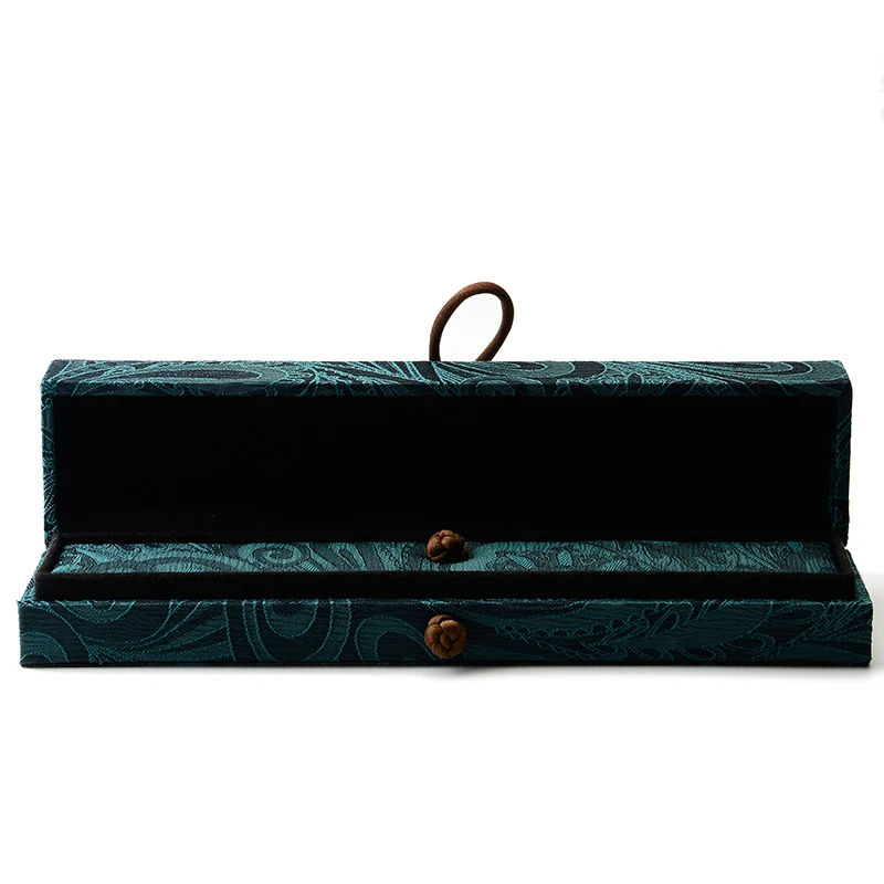 Oirlv винтажная шелковая шкатулка для украшений