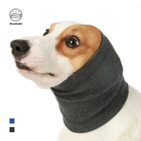 2 in 1 function dog pacifying headgear warm cold proof dog bib earmuff for winter durable comfortable anti anxiety for all dogs