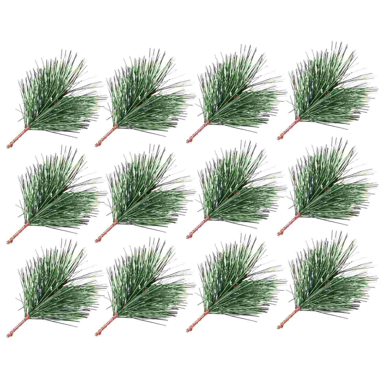 

Pine Christmas Picks Branches Artificialtree Fake Stems Greenerygreen Pick Garland Craftsxmas Twigs Decorationdecor Wreathbranch