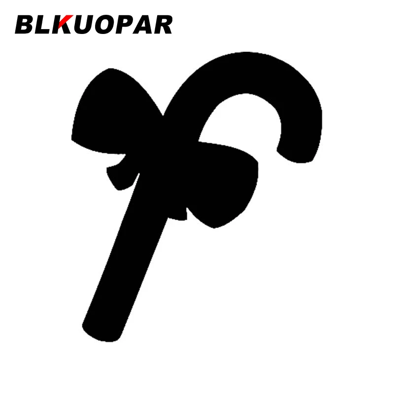 

Рождественская силуэтная Автомобильная наклейка BLKUOPAR, креативная Солнцезащитная оригинальная наклейка, индивидуальный Кондиционер