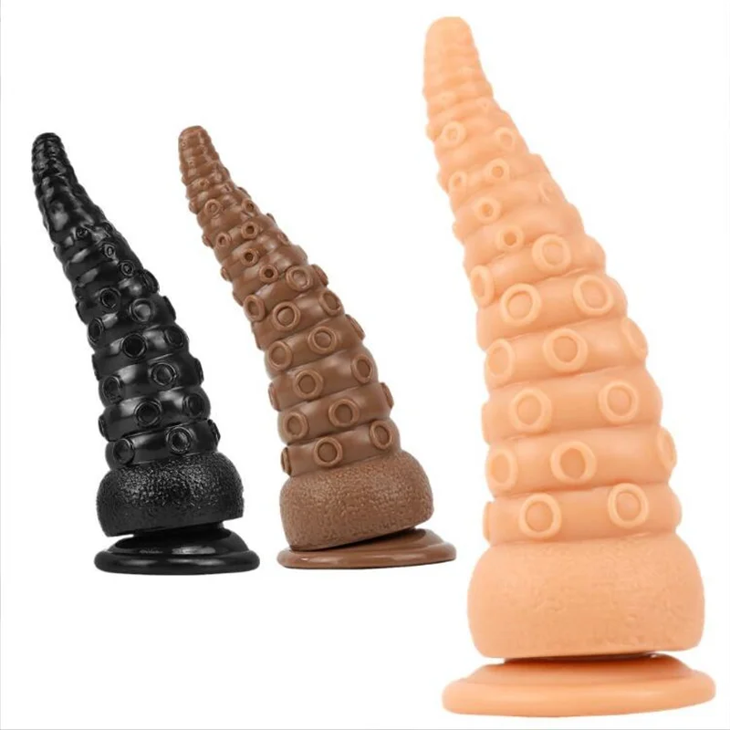 

Huge Anal Plugs Octopus Tentacle Sucker Butt Plug Animal Dildo Sex Toys For Women Men Anus Vagina Dilator Prostate Massage