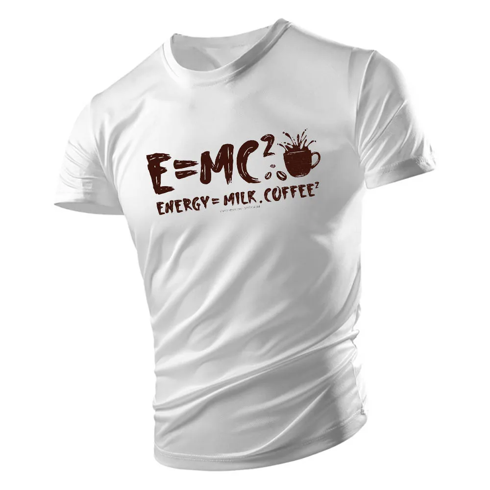 

Футболка мужская Всесезонная с круглым вырезом, повседневная спортивная Модная креативная с надписью, разные цвета, с коротким рукавом, 2023