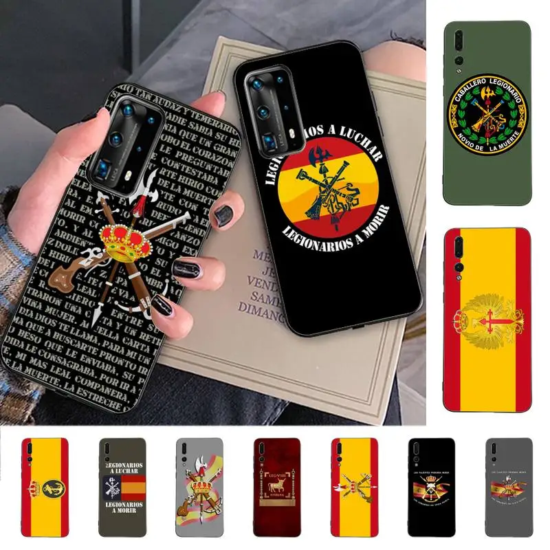 

YNDFCNB Spanish Legion Phone Case for Huawei P30 40 20 10 8 9 lite pro plus Psmart2019