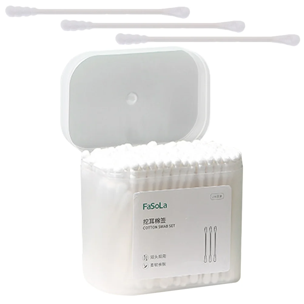 

Cotton Swab Cleaning Swabs Multipurpose Double-headed Makeup Sticks Ear Used Wax Sterile