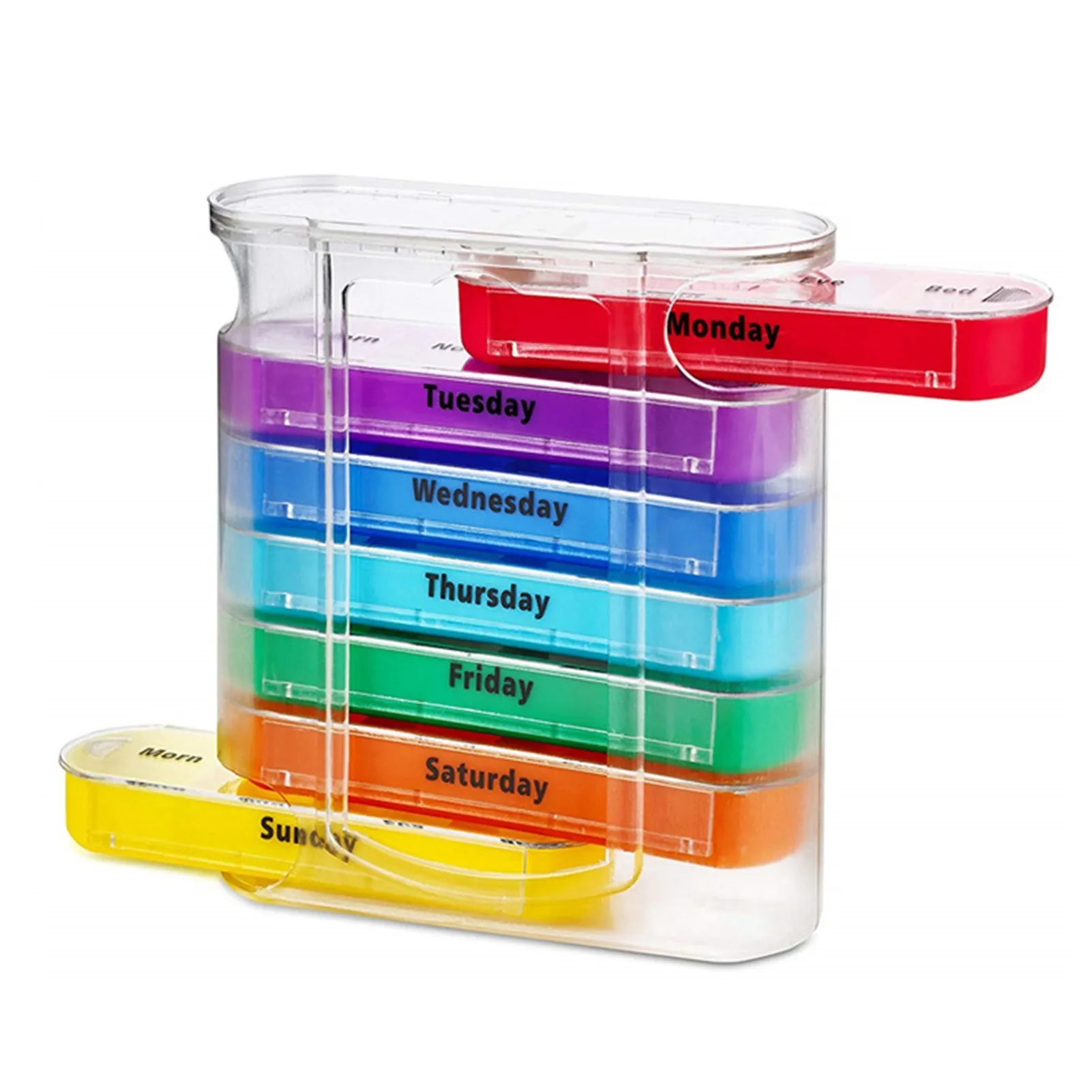 

Medicine Case Medicine Box Pill Organizer Pill Box Pill Case Medication Reminder Portable