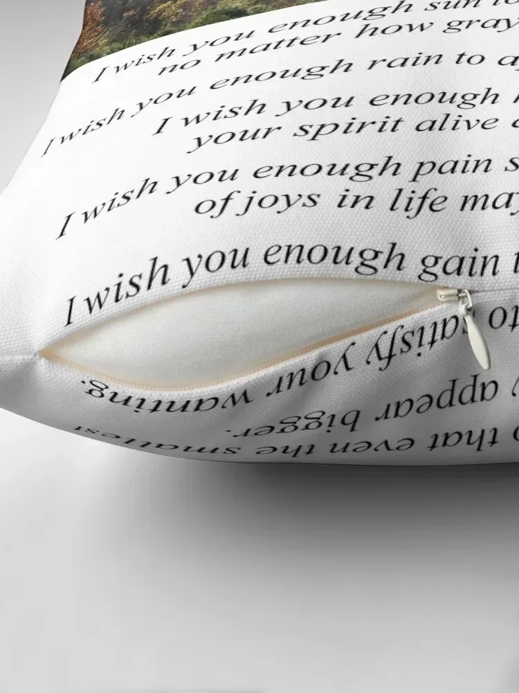 Я желаю вам достаточно декоративных подушек для осени