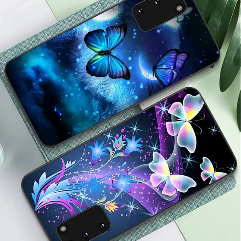 

Butterfly Phone Case for Samsung S10 21 20 9 8 plus lite S20 UlTRA 7edge
