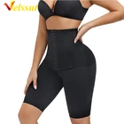 Velssut Корректирующее белье для женщин, утягивающие ягодицы трусики для живота, тренажер талии, утягивающие бедра трусики, сексуальное нижнее белье, утягивающее белье для ягодиц