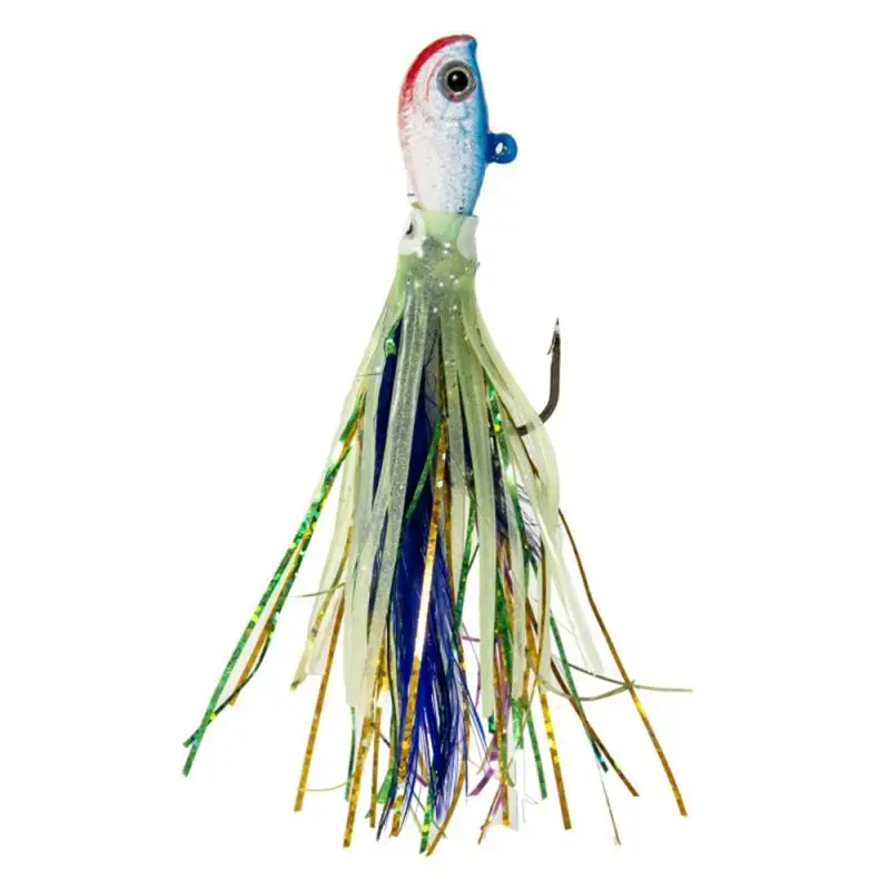 

Fake Bait High-carbon Steel 3d Fish Eye Colorful Painting Small And Exquisite Cast Far Bait Bionic Bait Lead Precise Fish Luring
