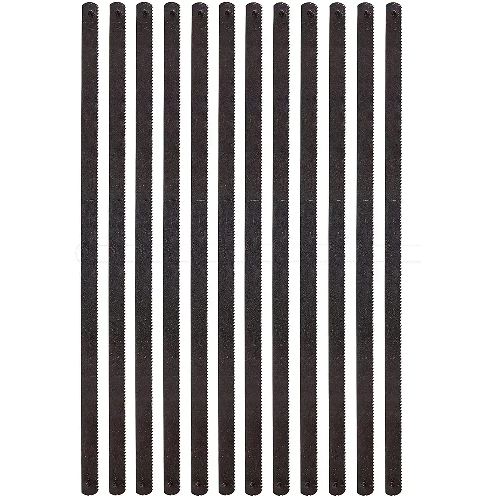 20 шт. черные лезвия из нержавеющей стали 150 мм 24TPI с зазубренными концами для