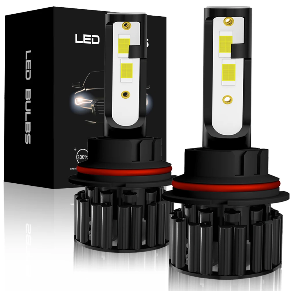 

High Performance Car Light Lamp LED Headlight Bulbs 9004 HB1 3000K 48W 12000lm