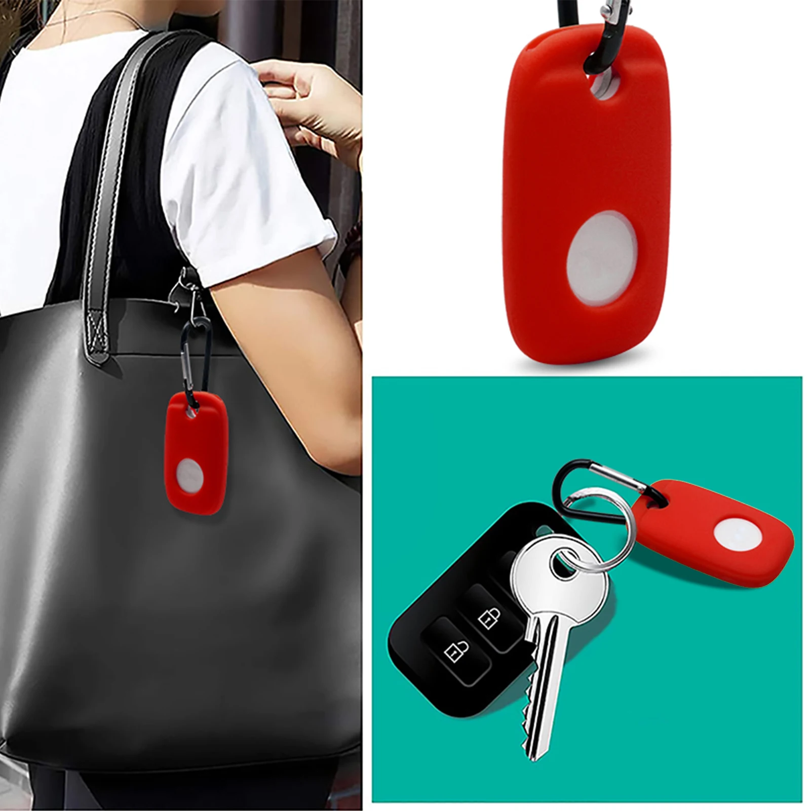 

Силиконовый чехол для Smart Tracker 2022 Tile Pro, 2 шт., чехол для поиска ключей с защитой от царапин и потери, защитный чехол для поиска ключей