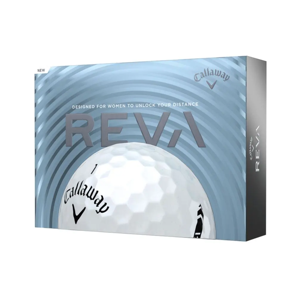 Reva 2021 Pearl Golf Balls 12 Pack