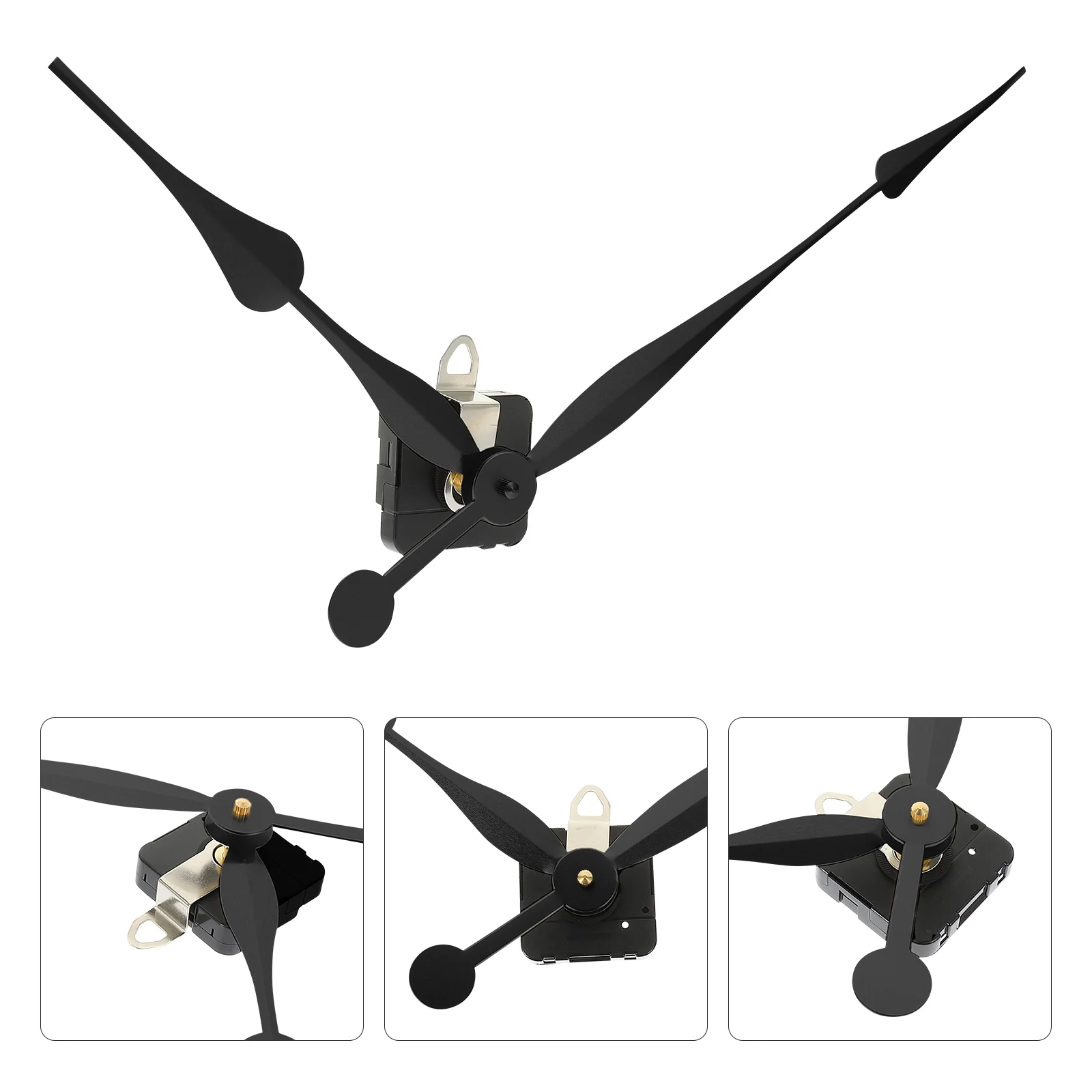 

1 Set of Wall Clock Movement Plastic Clock Movement Replacement Clock Mechanism