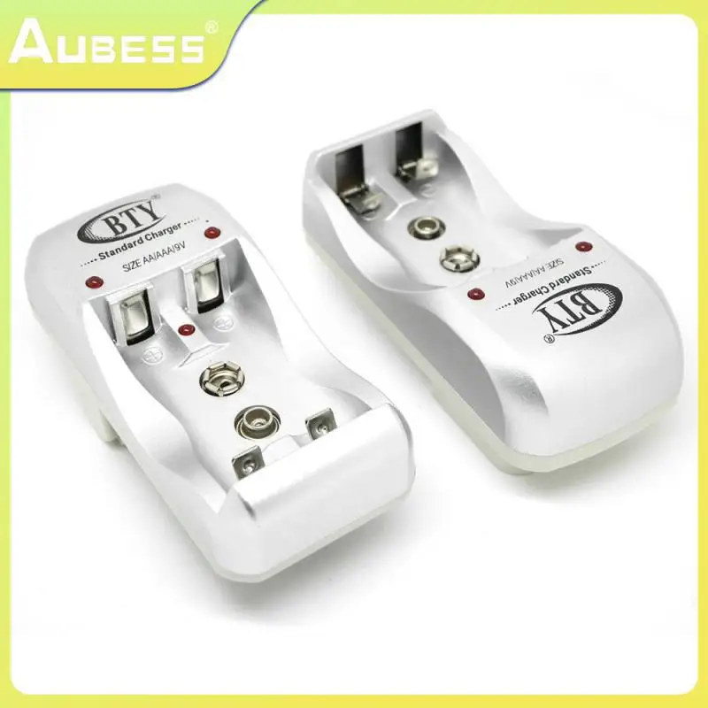 

2 Slots Electric Battery Charger 9V 35MA Smart Fast Charger For AA / AAA Ni-Mh / Ni-Cd Rechargeable Battery, EU/US Plug Fastship