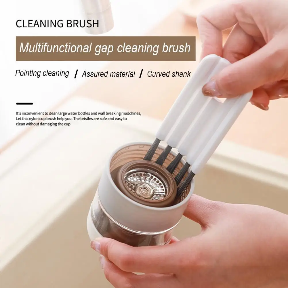 

New Multifunctional Flexible Gap Brush Cup Cover Groove Gap Brush Household Soft Bristles Cleaning Brush Cepillo De Limpieza