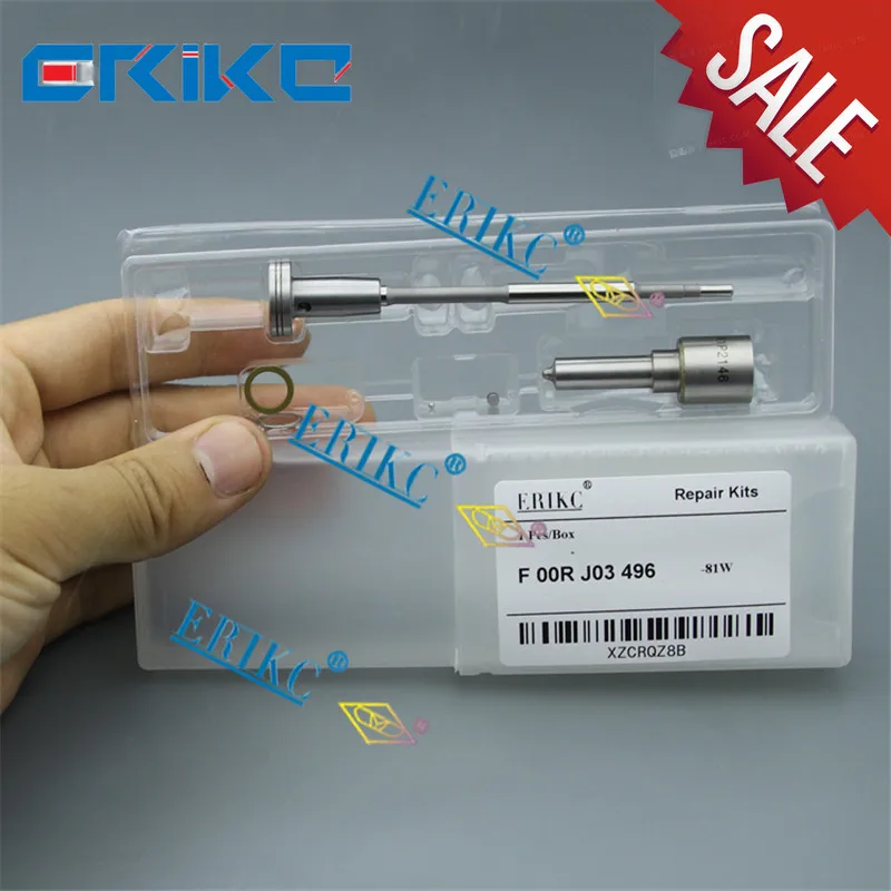 ERIKC F00RJ03496 оригинальный Топливный инжектор DLLA150P212 комплекты для ремонта F OOR J03 496