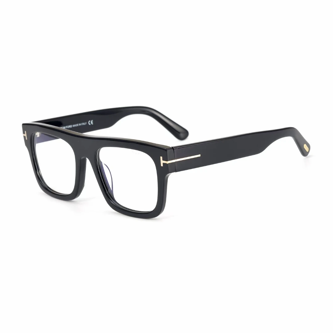 

New Style Wide Acetate Optical Eyeglass Frames For Men Women Reading Prescription Glasses Frame Myopia Business Eyewear TF5634