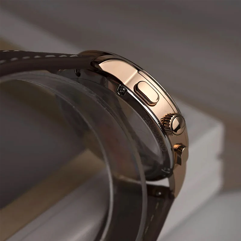 Hruodland G004 часы с хронографом VK61 кварцевый механизм сапфировый Кристалл 316L