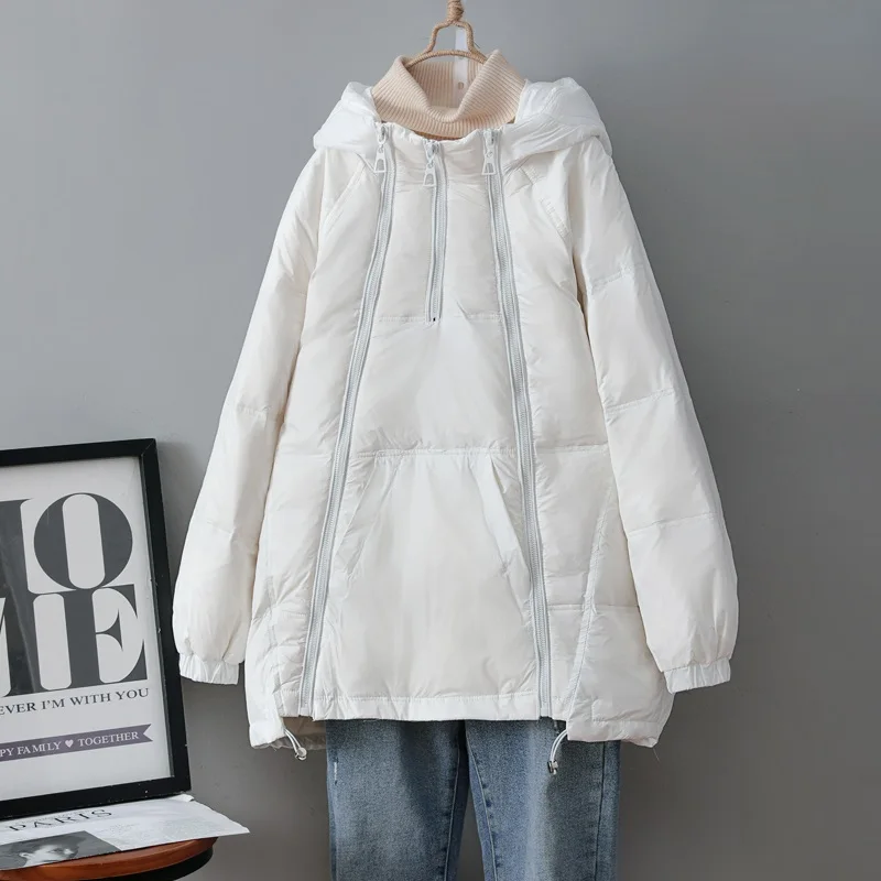 New Women Down Jacket Casual Style Autumn Winter Coats And Parkas Female Outwear