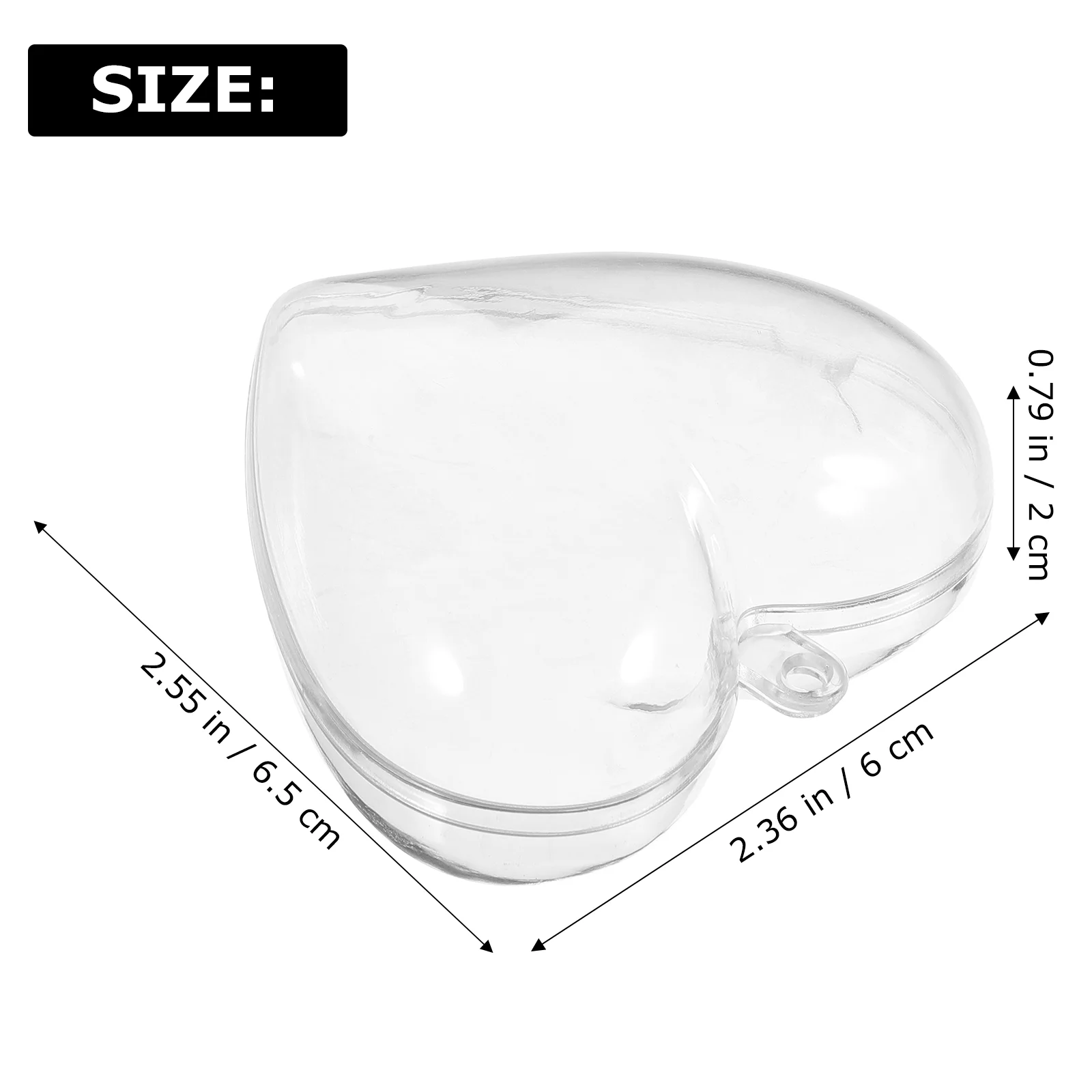 Набор рождественских шаров контейнер для торта форма поп-формы прозрачные