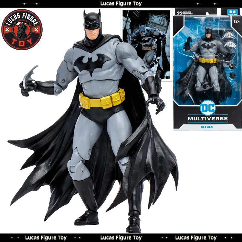 

New In Stock Batman (Hush) (Black & Grey) Mcfarlane Toys Dc Multiverse 7-Inch-Scale (18Cm) Action Figure New Unopened